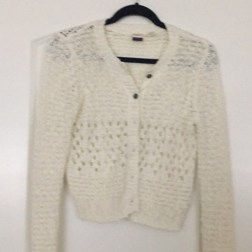 Roxy crochet sweater